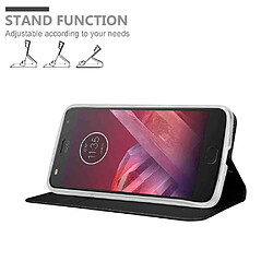 Cadorabo Coque Motorola MOTO Z2 Etui en Noir pas cher