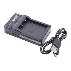 vhbw chargeur Micro USB avec câble pour appareil photo batterie Fujifilm Fuji NP-W126