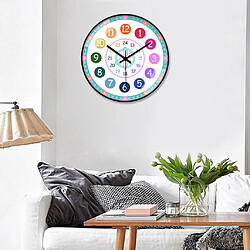 Acheter horloge murale enfants salle de classe chambres salon