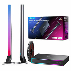 Govee H6601 Ai Gaming Sync Box Kit de contrôleur RVB pour moniteurs jusqu'à 34"