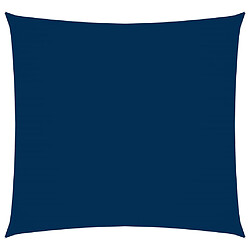 vidaXL Voile de parasol tissu oxford carré 6x6 m bleu