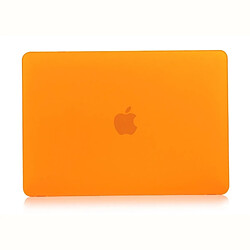 Wewoo Housse Sacoche Étui de protection pour ordinateur portable style givré pour MacBook Pro 15,4 pouces A1990 (2018) (Orange)