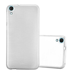 Cadorabo Coque HTC Desire 820 Etui en Argent