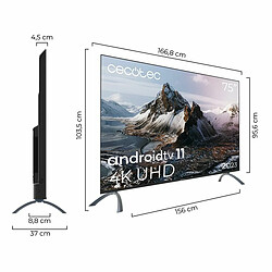 Avis Télévision Cecotec A3 series ALU30075S 75" 4K Ultra HD LED HDR10