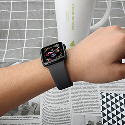 Acheter Kit 2x Bracelet En Silicone Lisse Phonecare Pour Apple Watch Series 4 - 40mm - Noir / Gris