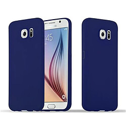 Cadorabo Coque Samsung Galaxy S6 Etui en Bleu