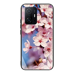 Coque en TPU antichoc fleur de pêche pour votre Xiaomi 11T/11T Pro