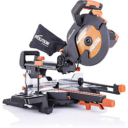 Evolution Power Tools - Scie à Onglets Coulissante Multi-Matériaux R255SMS + avec le Pack Plus, 255 mm (230 V)