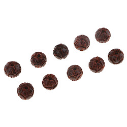 Acheter Bois de Santal Sculpture Lotus Rond Bois Mara Perles Sapcer Perles Bijoux DIY 8mm