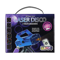 The Home Deco Factory Laser Disco MP3 avec télécommande - 6 Effets lumineux - Bleu