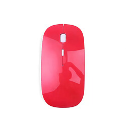 Souris sans fil mince 2,4 GHz souris optique 1600 DPI Gamer bureau souris silencieuse conception ergonomique souris avec récepteur USB pour PC portable