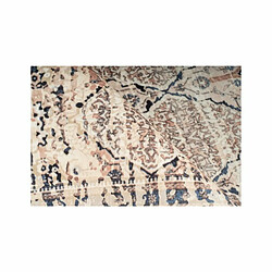 Avis Paris Prix Tapis Vintage Motif Oriental Galaxy IV Beige & Bleu 80 x 150 cm