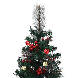 Acheter vidaXL Sapins de Noël artificiels d'allée 2 pcs 76 cm PVC