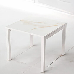 Avis Ds Meubles Table Luxury 75x75 Gold BL