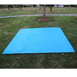 Pêche Randonnée Camping Tente Empreinte Bâche Tapis De Sol 4 Personne Bleu Ciel