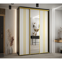 Abiks Meble Armoire DAVOS 7 À Portes Coulissantes 235,2/170/45 3 Portes