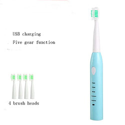 Universal Vente chaude brosse à dents électrique acoustique nouvelle brosse à dents rechargeable lavable imperméable adulte enfant nettoyeur de dents à ultrasons |