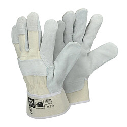 Avis Ecd Germany Gants en cuir de vachette fendue nature L 36 paire