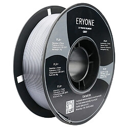 None ERYONE PLA+ Filament pour imprimante 3D 1 kg (2,2 lbs)/bobine - Gris