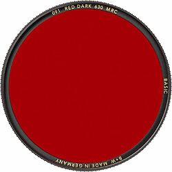 B+W #630/091 Filtre de base MRC rouge foncé (39 mm)