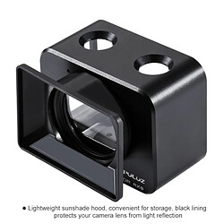 Wewoo Pour Sony RX0 Cage de noir protection en alliage d'aluminium + 37mm Filtre UV + Parasoleil avec Vis et Tournevis pas cher