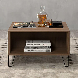 Acheter Trendteam Table basse Montez Chêne doré artisanal