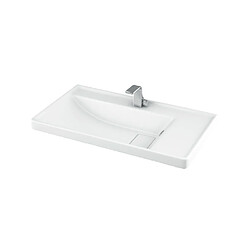 Karag Lavabo suspendu QUATTRO rectangulaire 80x45x19 cm