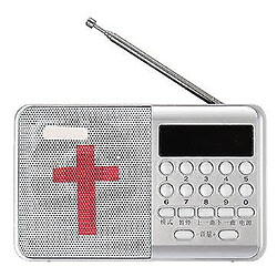 Universal Lecteur audio MP3 Bible électronique rechargeable haut-parleur intégré mini radio