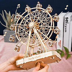 Universal Robot 232 pièces pivotant DIY 3D grande roue modèle en bois bloc de construction kit assemblage jouets cadeaux pour enfants adultes TGN01 |