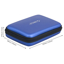 Wewoo Boîtier disque dur bleu PHB-25 2.5 pouces SATA HDD Case protéger la boîte de couverture pas cher