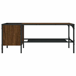 Acheter Maison Chic Table basse pour salon | Table à café avec support chêne marron 100x51x40 cm -GKD66770