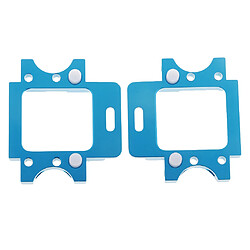 Monture de réducteur avant en métal 102060 02022 pour HSP 1:10 Upgrade RC Parts Blue