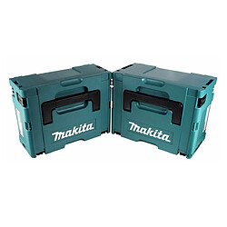 Makita Makpac Set de Coffrets de transport, tailles 2 + 3