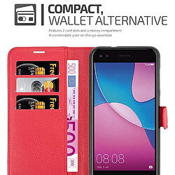 Avis Cadorabo Coque Huawei Enjoy 7 Etui en Rouge