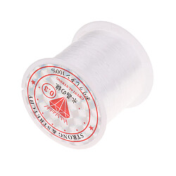 Fil de nylon transparent tressé 0.5 0.15 peche