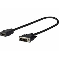 PRO DVI -M - HDMI-F 0.2m professional AV, 2560*1600, DVI dual link, triple-shielding, flexible