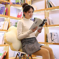 Avis Universal 50 cm Nouveau style Kawaii Cloud Plux Oreiller de canapé doux Coussin Lovey Smile Cloud en peluche Toys