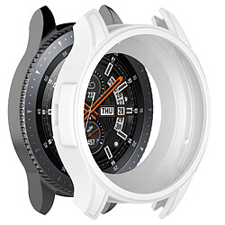 Coque de protection en silicone pour Samsung Galaxy Watch 46mm SM-R800/ Samsung Gear S3 Frontie (Blanc)