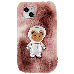 Coque en TPU anti-rayures, poupée en peluche 3D pour votre iPhone 14 Plus - style C