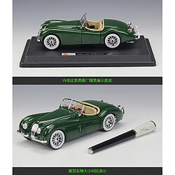 Avis Universal 1: 24 1951 1951 Jaguar XK 120 Coupe en alliage de course en alliage voiture de luxe moulée sous pression chariot à traction modèle jouet collection cadeau | Voiture jouet moulée sous pression.(Vert)