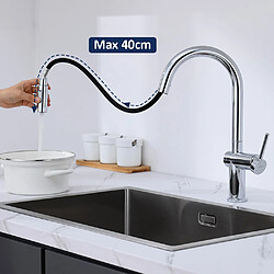 Avis Auralum MAX Évier Cuisine 1 Bac 45x45CM Acier Inoxydable 304 ,encastré et à Poser+robinet de cuisine rétractable à deux fonctions, chromé,EU Modèle