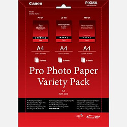 Canon PVP - 201 papier photos Blanc A4 