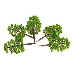 Avis 60x Arbres Modèles Bricolage Paysage Ferroviaire Paysage Accessoire 3,54 '' 1/100 HO OO