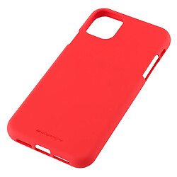 Wewoo Coque Souple SOFE FEELING TPU anti-choc et anti-rayures pour iPhone 11 Rouge