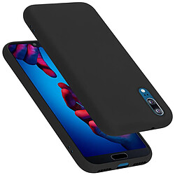 Cadorabo Coque Huawei P20 Etui en Noir