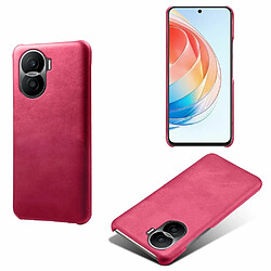 Coque en TPU + PU slim, shockproof, texture mollet, anti-rayures pour votre Honor X40i 5G - rose