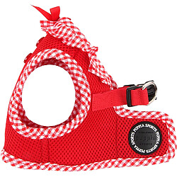 Puppia PALA-AH860 Vivien B Gilet pour Chien Rouge Taille S