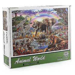 Universal Puzzle 1000 pièces Puzzle Adulte Enfant - Animal World Puzzle Puzzles 1000 DIY Toys pas cher