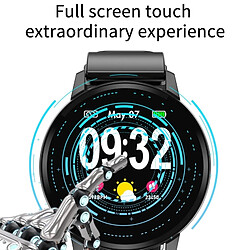 Wewoo Bracelet connecté S01 1,22 pouces écran couleur d'affichage intelligent IPS Smart IP67 imperméable à l'eaurappel d'appel de soutien / surveillance de la fréquence cardiaque / de la pression artérielle / du sommeil / de l'oxygène dans le sang argent pas cher