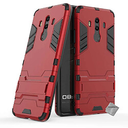 Htdmobiles Coque rigide anti choc pour Huawei Mate 10 Pro + film ecran - ROUGE